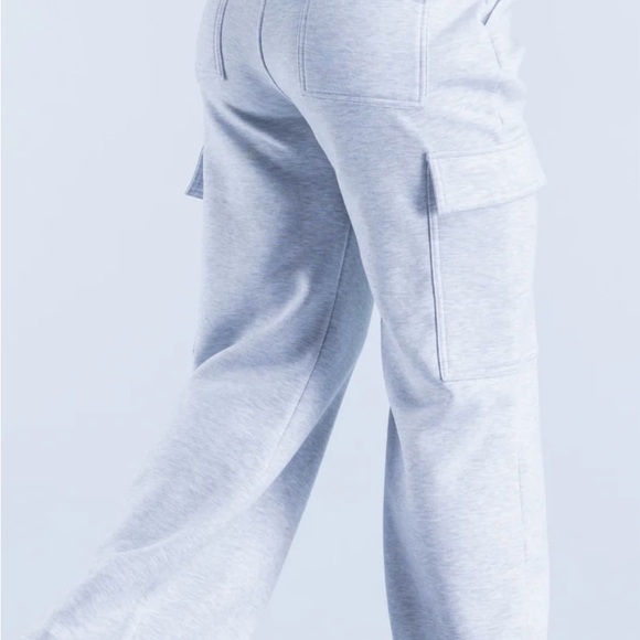 Gray Cargo Joggers - Picture 4 of 5